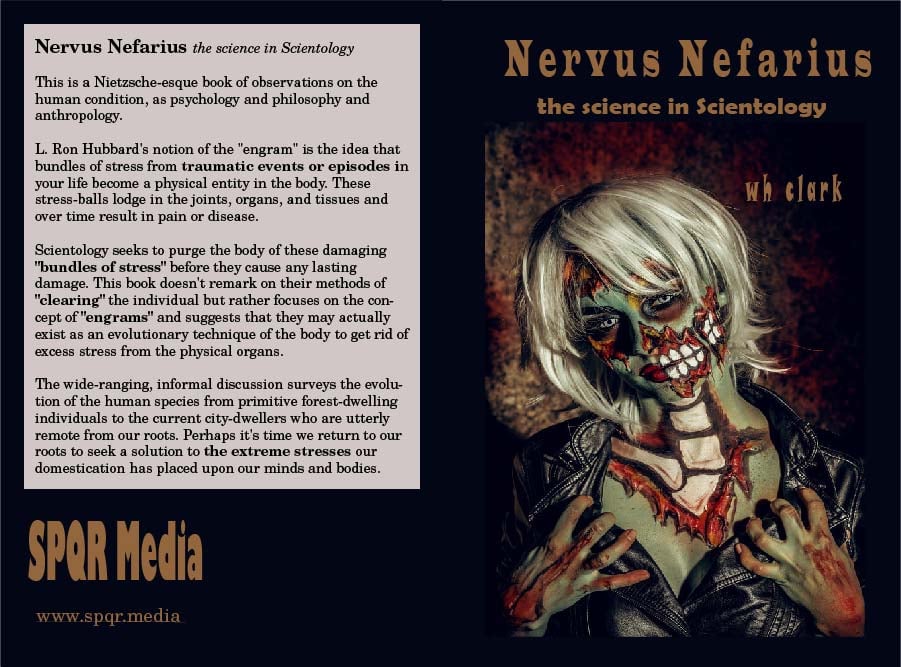 Nervous Nefarius by WH Clark book cover